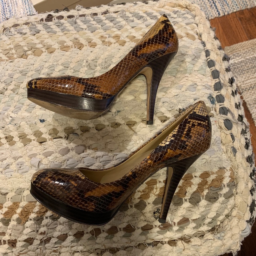 Coach Python Pumps Heels W Platform Fab!!! - image 1